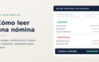 Cómo leer una nómina española paso a paso